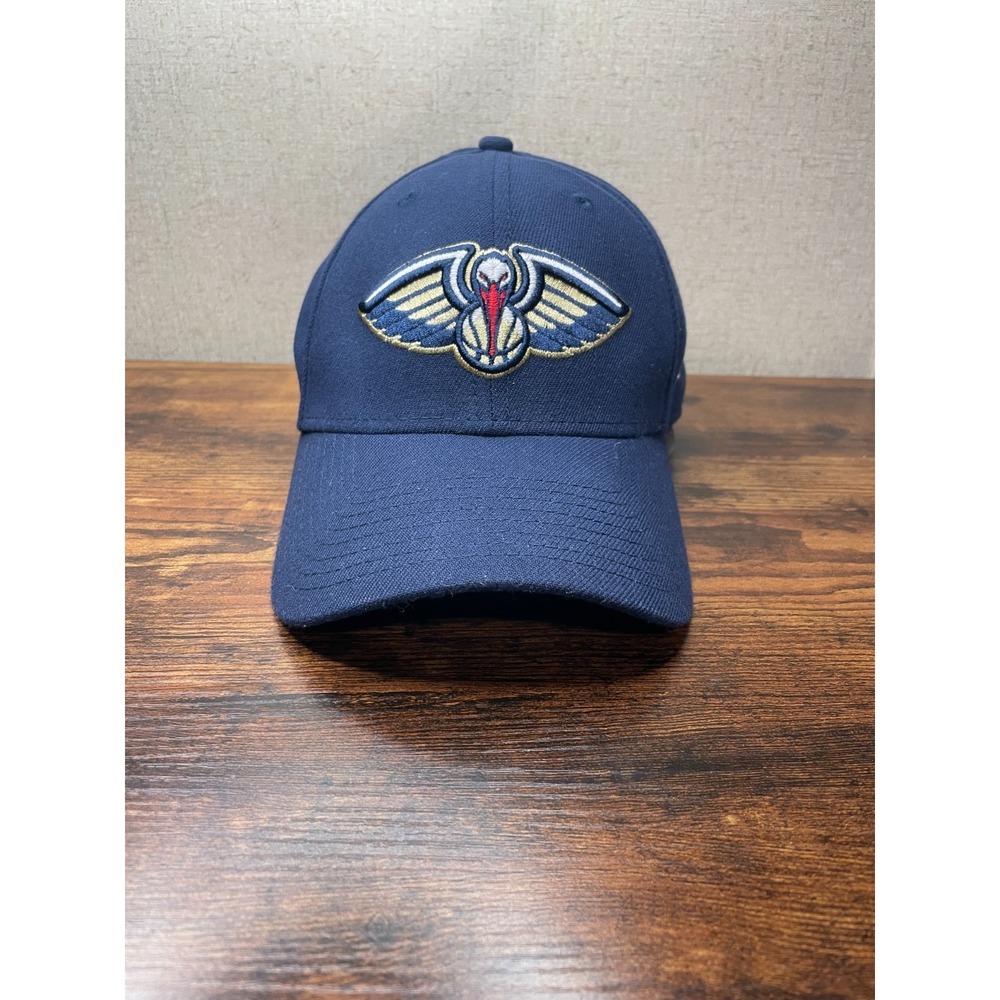 New Orleans Pelicans Hat New Era 39Thirty Fitted Cap NBA Size L/XL Blue